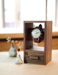 黑胡桃木手錶小飾物櫃 Burumu Jewelry Case