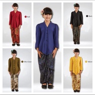 Set Kebaya Crepe Batik Kanak-Kanak #Baju Raya Kids