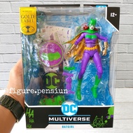 DC MULTIVERSE MCFARLANE BATGIRL BATMAN ACTION FIGURE JOKERIZED GOLD LABEL