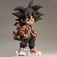 Beg galas Figure Dragon Ball Son Goku Versi Q Mainan Bergaya Anime Model Desktop Hadiah Hari Lahir H