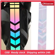 ChicAcces Bicycle Reflective Sticker Adhesive Reflective Sticker Highly Reflective Motorcycle Frame Sticker Waterproof Self-adhesive Decal Tape for Safety Strong for Motorcycles