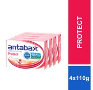 Antabax Antibacterial Bar Soap Protect (4x110g)