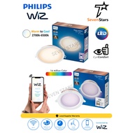 Philips WiZ RGB & Tunable White Downlight 4 inch 600lm 9W, and 6 inch 1200lm 17w