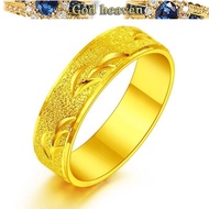Simple atmosphere 916 gold ring gold gold ring men's fashion jewelry trendy men 916 gold ring saleho