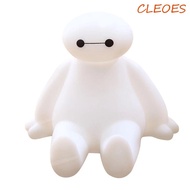 CLEOES Mobile Phone Holder Action Figure Baymax Cartoon Phone Accessories Anime Big White
