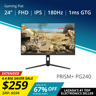 PRISM+ PG240 | 24” 180hz [1920 x 1080] FAST IPS 120% sRGB 1ms GTG eSports Grade Adaptive-Sync Gaming Monitor