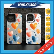 Cute IMD Rainbow Heart iphone Case Matte T48 b.ve anti-fouling camera 7plus/X/Xsmax/11/12/13/14/15/1
