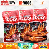 Combo of 10 pieces Spicy Pangolin Chicken Feet 65g - instant chicken feet snacks with Sichuan spicy 