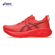 ASICS Women NOVABLAST 5 Running Shoes in Flash Red/Edo Purple ASICS NOVABLAST 5