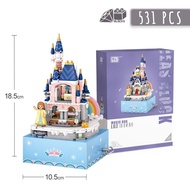Birthday Gift Gift/Lego Music Box Gift 20/Lego Disney Castle