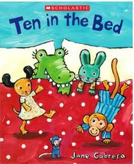 ＊小貝比的家＊TEN IN THE BED/平裝/2-3歲幼幼班/童謠韻文