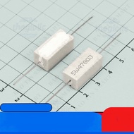 [10 Pieces]- Ceramic Resistor 470 Ohm 5W 5% IC2 Components