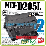 2xMLTD205L MLTD205E Compatible Samsun* ML 3300 3310 3310d 3310ND 3312 3710d 3170ND SCX4833FR SCX4833