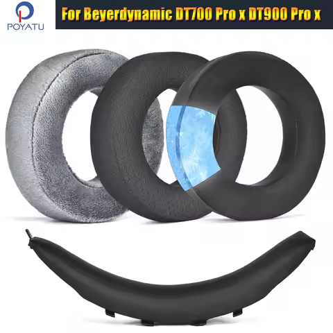 Earpads & Headband for Beyerdynamic DT700 Prox DT900 Prox Pro X Headphone Ear Pads Cushions Earmuff 