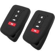 Silicone Key Fob Cover Fit for Lexus NX300h RX350 RX450h NX300 ES300h ES350 GS F IS300 GS350 GS300h 