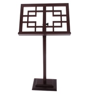 Wooden gourd bamboo music guqin guzheng music stand portable music music shelf foldable music table 