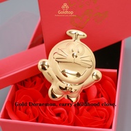 【Goldtop】Rare Classic 999 Pure Gold Doraemon 0.3g Gold Bar - 2025 Global Edition