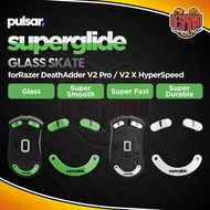 Pulsar Superglide Glass Skates For Razer DeathAdder V2 Pro / V2 X HyperSpeed