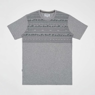 MAHANAKHON เสื้อยืดลายครอบครัวช้าง สีเทา
