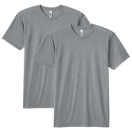 Unisex Tri-Blend Track T-Shirt, Style GTR401, 2-Pack