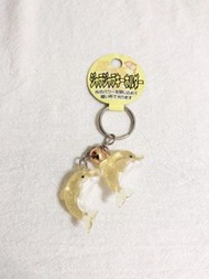 日本沖繩帶回🇯🇵 水族館海豚鑰匙圈 吊飾