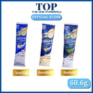 Abbott Ensure Gold Sachet (Vanilla Flavour/ Wheat flavour / Almond Flavour)  60.6g/sachet