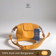 Tas Kulit Asli SDL043 SIze 17cm Lc Mini