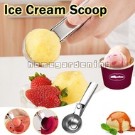 Ice Cream Scoop Stainless Steel Ice Cream Spoon Watermelon Baller Fruit Dessert Spoon Ball Maker Kitchen Tools