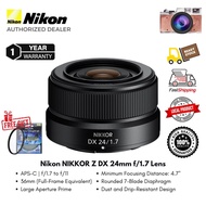 Nikon NIKKOR Z DX 24mm Z 24mm f/1.7 Lens ( 1 Year Warranty )