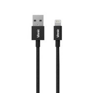 銀戰士電池 - Vinnic MFi 蘋果官方認證 USB-A to Lightning 傳輸充電線 - 暗黑