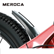 MEROCA Bicycle Mudguard Carbon Fiber Mtb Bike Front And Rear Wheel Fender 1Pcs