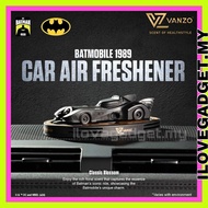 Vanzo X DC Batmobile 1989 Car Air Freshener Batman Dashboard Car Air Fragrance Classic Blossom