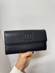 Chanel vintage wallet WOC 黑色長款錢包