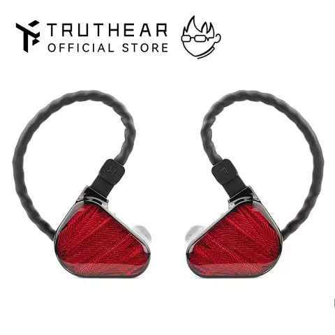 TRUTHEAR X Crinacle ZERO:RED Earphone Dual Dynamic Drivers In-Ear Headphone with 0.78 2Pin Cable