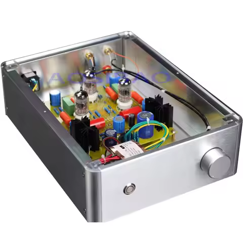 AIYIMA SMSL Base On M7 Circuit Marantz Preamp PRT07B 12AX7 Vacuum tube Preamplifier HiFi Amplifier A