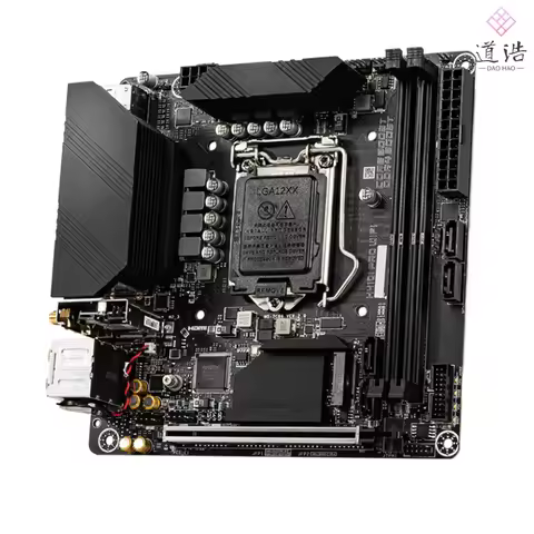 For H410I PRO WIFI Motherboard 64GB M.2 HDMI LGA 1200 DDR4 Mini-ITX H410 Mainboard 100% Tested Fully