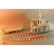 【3D】Printable《 DIESEL-01-C LOCOMOTIVE 》model ～3D STL File PLA ABS Filament and Resin 3D Printer