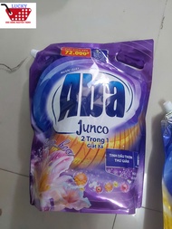 Nước giặt xả Aba Junco 2 trong 1 hương hoa 36kg/Túi