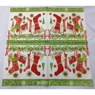 Decoupage Tissue/Napkin [ Christmas 1 ] X 001 i - X 043 i (1 piece)