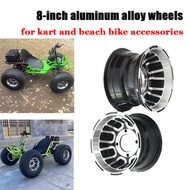 8 Inch Tires Wheel white hub 8 Inch 19X7-8 inch 18* 9.5-8 inch Wheel Rims for ATV parts