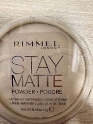 90%新 粉餅 Rimmel stay matte powder