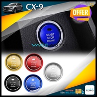 Mazda CX9 CX-9 2016-2024 Push Start Button Ring & Cover Vacc Auto Car Accessories