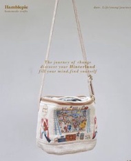 泰國 Hamblepie 手工刺繡斜挎包斜孭袋 homemade crafts old style die hard good taste best quality embroidery cross 