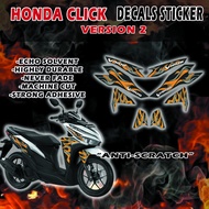 FIRE VARIO DECALS FOR CLICK VERSION 2/ HONDA ACCESSORIES AND STICKER DECALS/ HONDA CLICK STICKER DEC