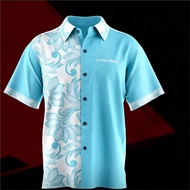 2026 CORPORATE SHIRT NEW DESIGN NEW ARRIVAL / EXCLUSIVE BATIK PATTERN CORPORATE SHIRT (GREEN)