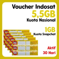 Voucher Data Indosat 5,5GB