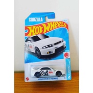 HOT WHEELS HOTWHEELS GODZILLA NISSAN SKYLINE GTR R33