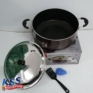 K Snacks Diamond Granito Non Stick Biryani Super Jumbo Pot