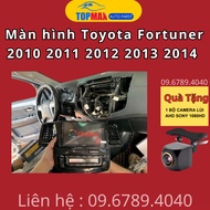 Màn hình android Oledpro xe Toyota Fortuner 2010 2011 2012 2013 2014 Tặng kèm dưỡng Fortuner và giắc