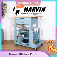 [SALES] MARVIN Kitchen Cart / Kitchen Trolley / Kitchen Island / Troli Dapur